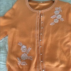 Applica peach sweater